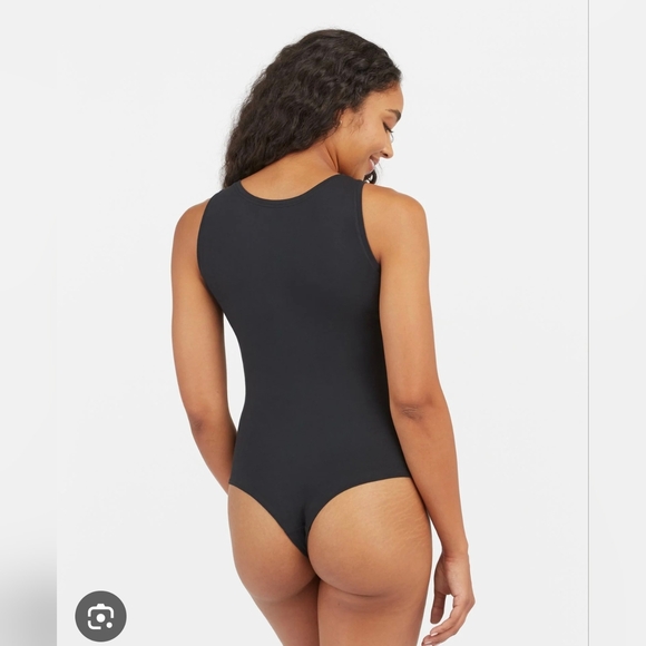 (2)Spanx Suit Yourself Scoop Neck Tank Bodysuit (1-White & 1-Black) - Picture 6 of 14